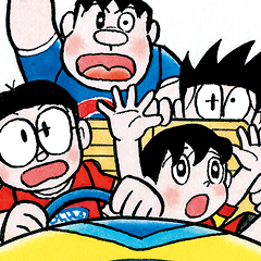 蛍光色使用5色印刷で原画の色調を再現。