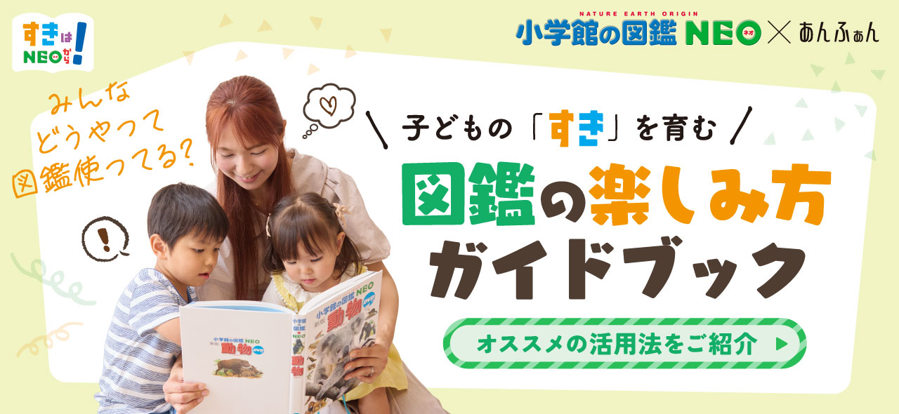 子どもの「すき」を育む 図鑑の楽しみ方ガイドブック　オススメの活用法をご紹介