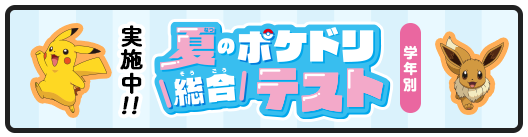 夏のポケドリ総合テスト
