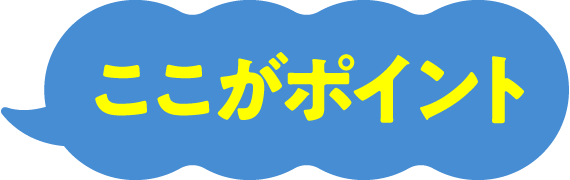 ここがポイント