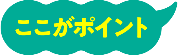 ここがポイント