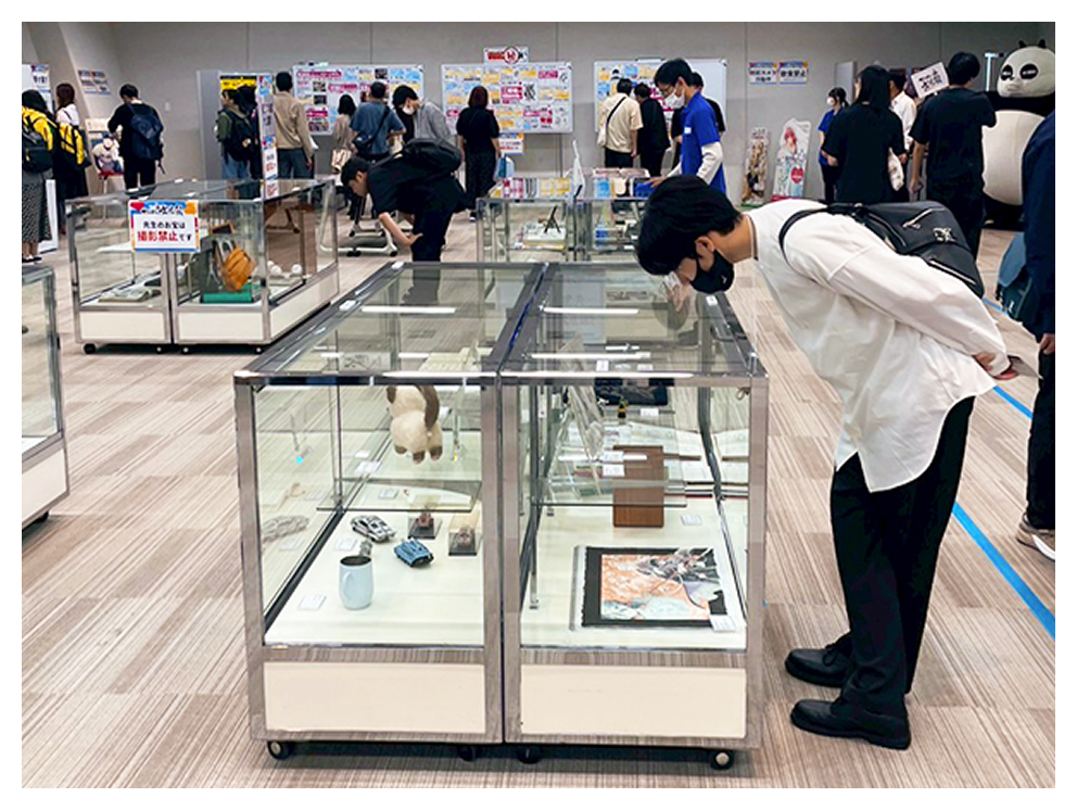 サンデー文化祭2025　少年サンデーお宝展示の様子